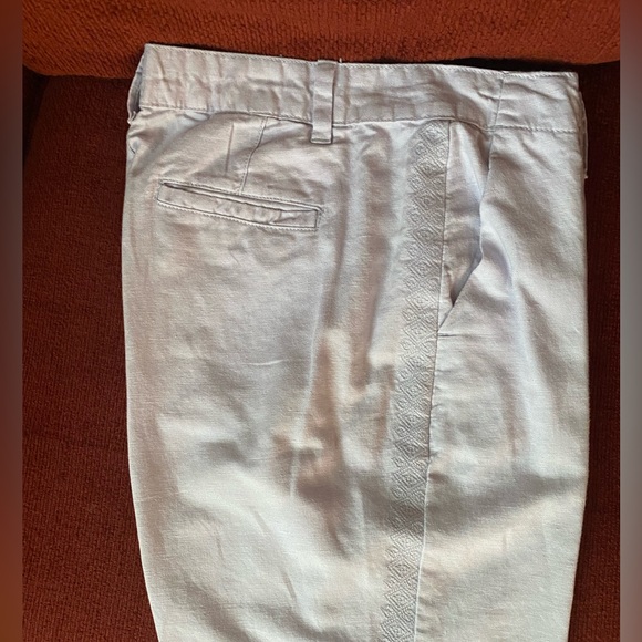 GAP Girlfriend Chino linen blend pants, size 6. - Picture 3 of 4